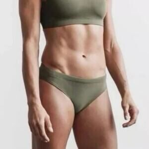 NWT NOBULL Women’s Swim Suit Bikini Bottom Army Green Size S